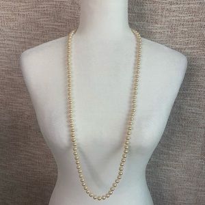 [blush] Pearl 36” Necklace